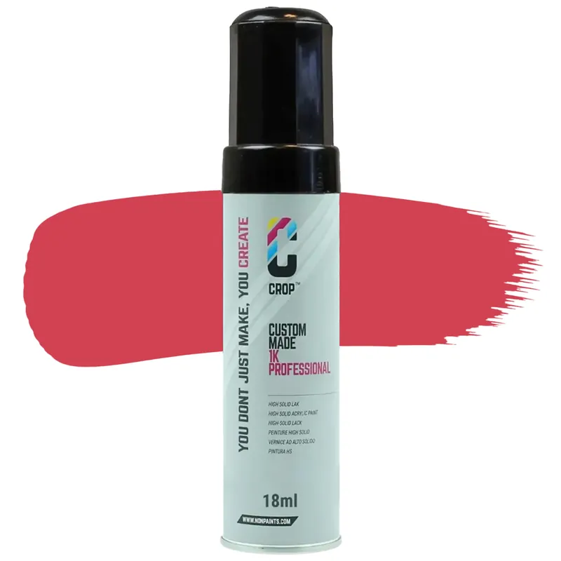 CROP Lakstift Aardbeirood RAL 3018 Zijdeglans - 18ml Lage Prijs