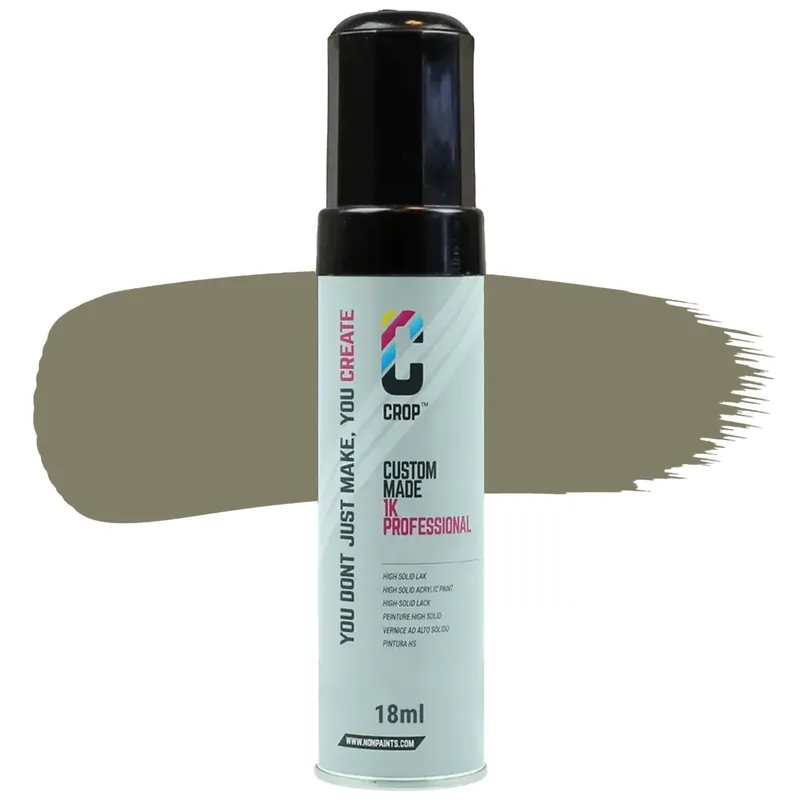 CROP Lakstift Olijfgrijs RAL 7002 Hoogglans - 18ml Lage Prijs