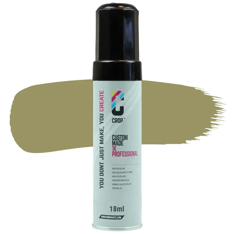 CROP Lakstift Olijfgeel RAL 1020 Hoogglans - 18ml Beperkt Aanbod