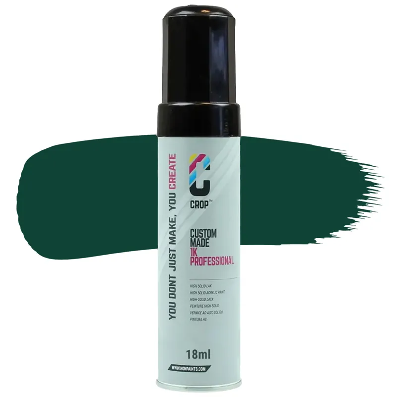 CROP Lakstift Mosgroen RAL 6005 Zijdeglans - 18ml Op = Op
