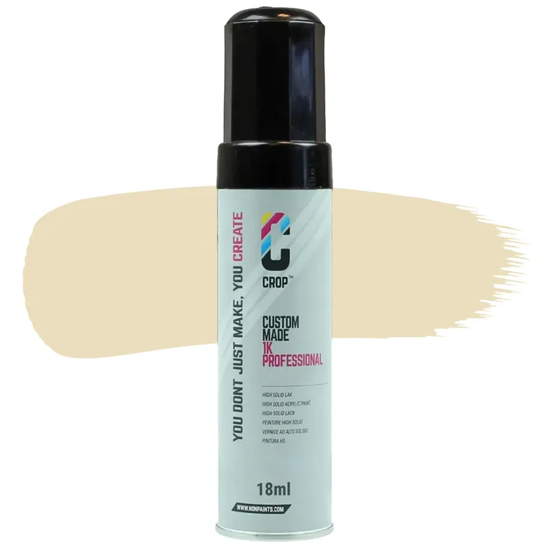 Beperkt Aanbod CROP Lakstift Lichtivoorkleurig RAL 1015 Hoogglans - 18ml