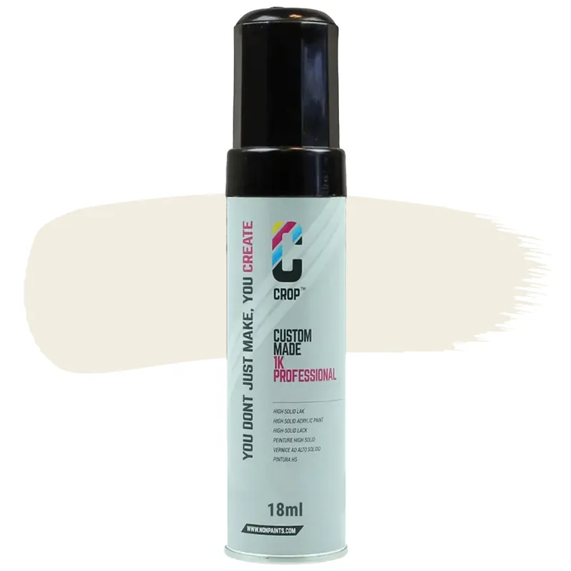 CROP Lakstift Zuiverwit RAL 9010 Zijdeglans - 18ml Tijdelijk Beschikbaar
