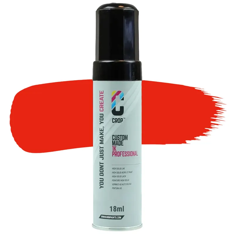 CROP Lakstift Zuiverrood RAL 3028 Hoogglans - 18ml Tijdelijk Beschikbaar
