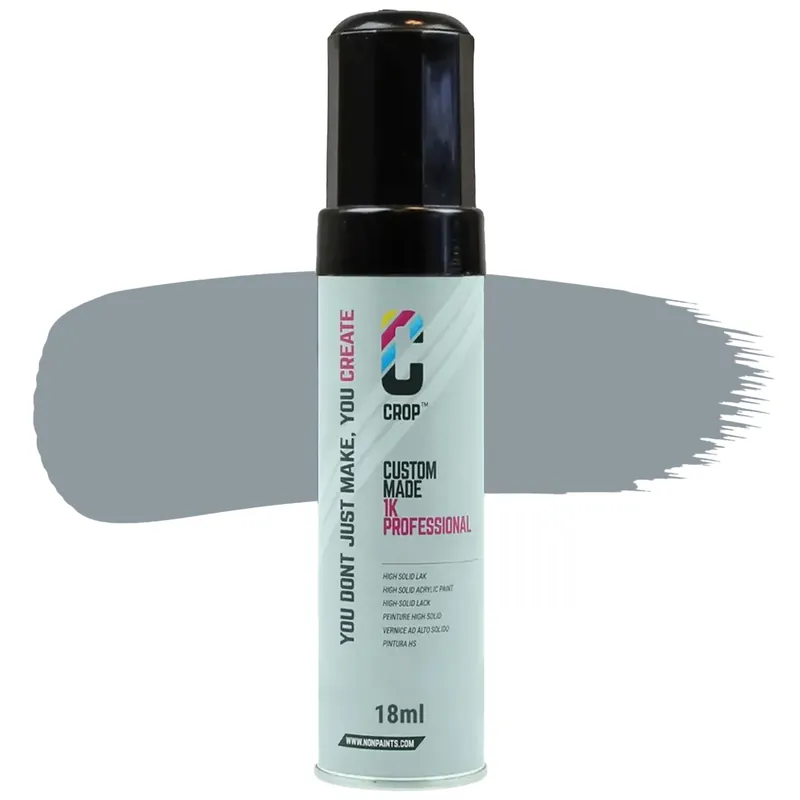 CROP Lakstift Zilvergrijs RAL 7001 Hoogglans - 18ml Gecertificeerd
