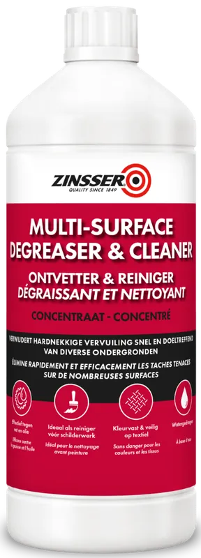 Populair Zinsser Multi-Surface Ontvetter & Reiniger 1 liter