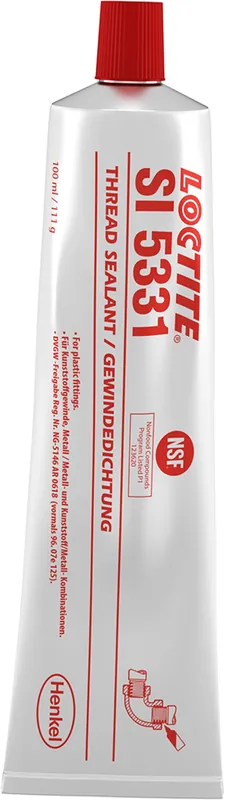 Op = Op LOCTITE SI 5331 Schroefdraadafdichtingsmiddel - Lage Sterkte - 100ml flacon