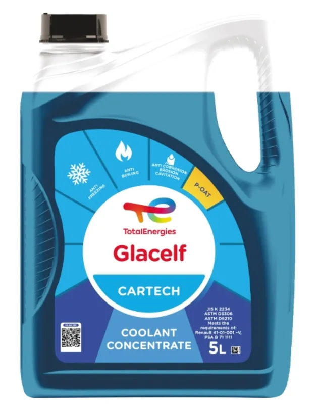 Tijdelijk Beschikbaar Total Glacelf Cartech G12 koelvloeistof 5 liter
