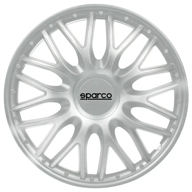 Sparco Wieldoppen Roma 15 inch Zilver - 4 stuks Betaalbaar