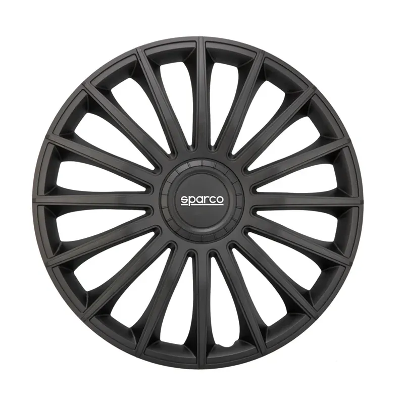 Laatste Versie Sparco Wieldoppen Treviso 14 inch Zwart - 4 stuks