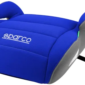 Sparco F100KI Zitverhoger Auto Zwart Blauw 125 - 150cm Premium
