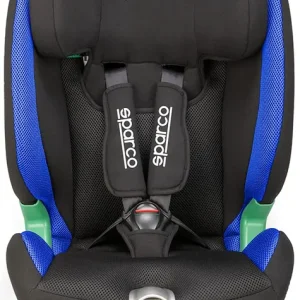 Beperkt Aanbod Sparco SK5000I Kinderstoel Auto Zwart Blauw 76 - 150cm