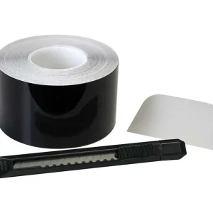 FOLIATEC Chrome Delete Set - Hoogglans Zwart Direct Beschikbaar