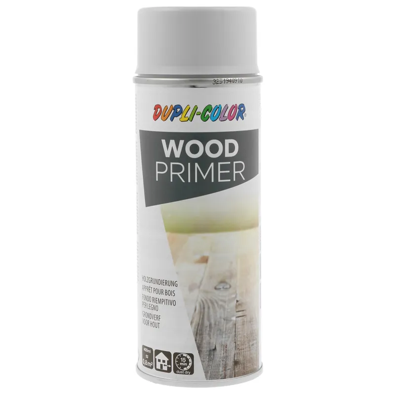 DupliColor Hout Primer Spuitbus 400ml Superprijs