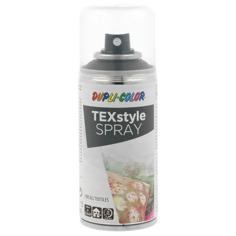 Gecertificeerd DupliColor TEXStyle Zwart Spuitbus 150ml