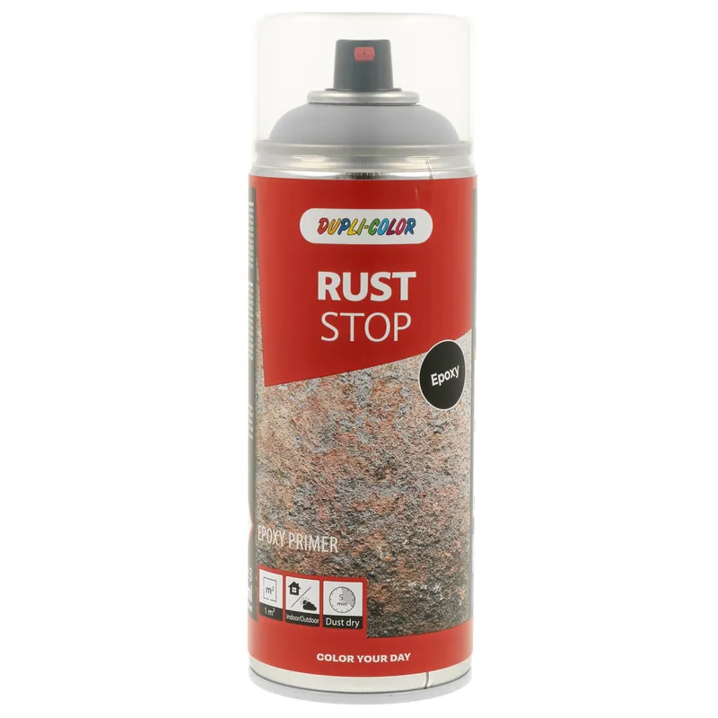 Beperkt Aanbod DupliColor Rust Stop Epoxy Primer Grijs Spuitbus 400ml