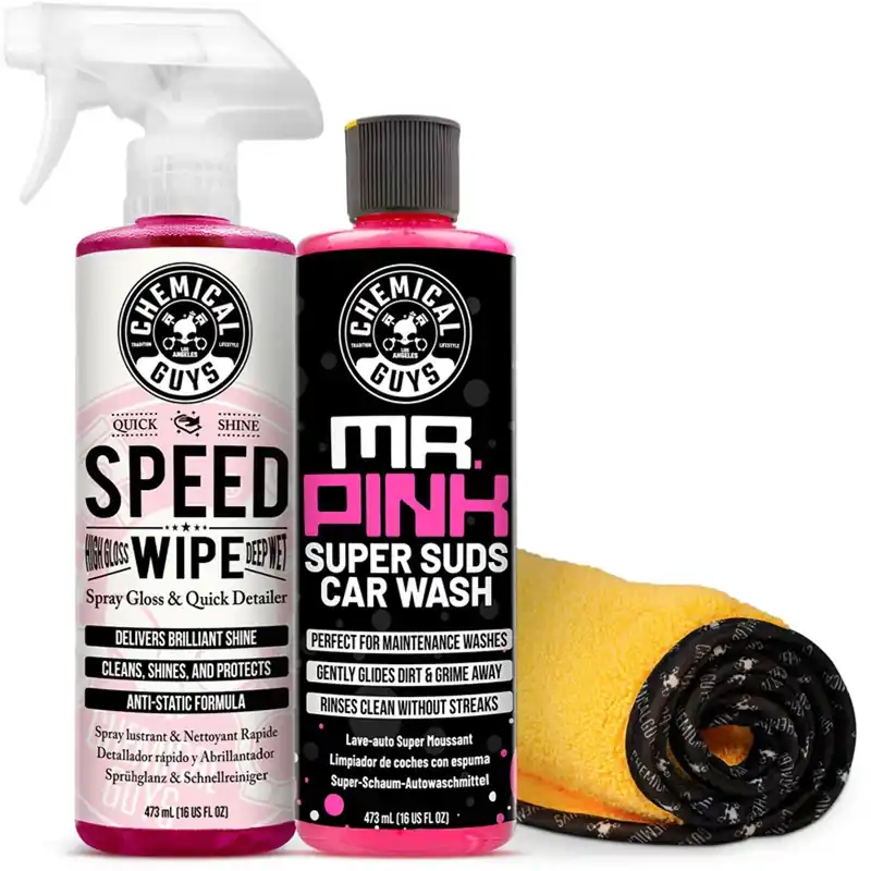 Chemical Guys Speed Shine Car Detailing Essentials Kit Hete Deal