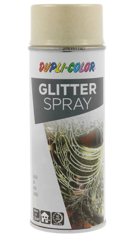 Alleen Vandaag DupliColor Glitter Goud Spuitbus 400ml