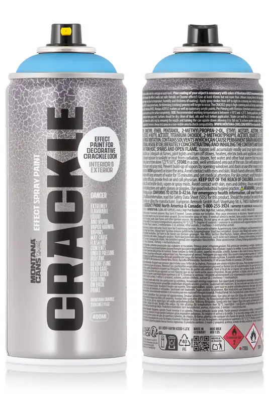 Exclusieve Aanbieding Montana CRACKLE Verf Blue Denim Spuitbus 400ml