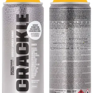 Gecertificeerd Montana CRACKLE Verf Yellow Spuitbus 400ml