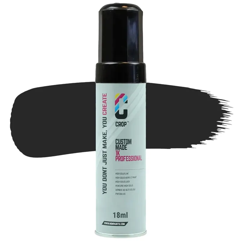 Snelle Levering CROP Lakstift Signaalzwart RAL 9004 Hoogglans - 18ml