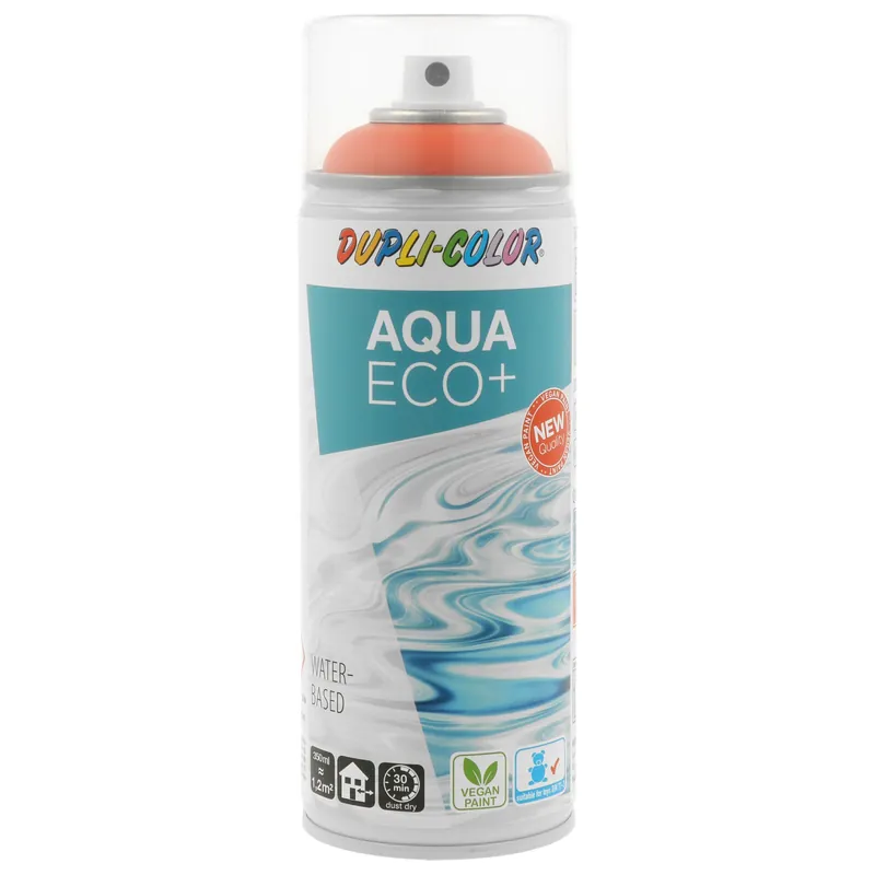 DupliColor Aqua Eco+ RAL2004 Zuiver Oranje Mat Spuitbus 350ml Bestseller
