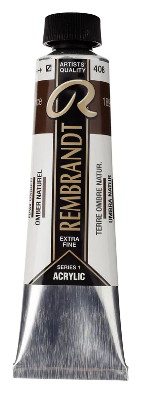 Rembrandt Acrylverf Tube 40 ml - Omber Naturel 408 Fabrieksprijs