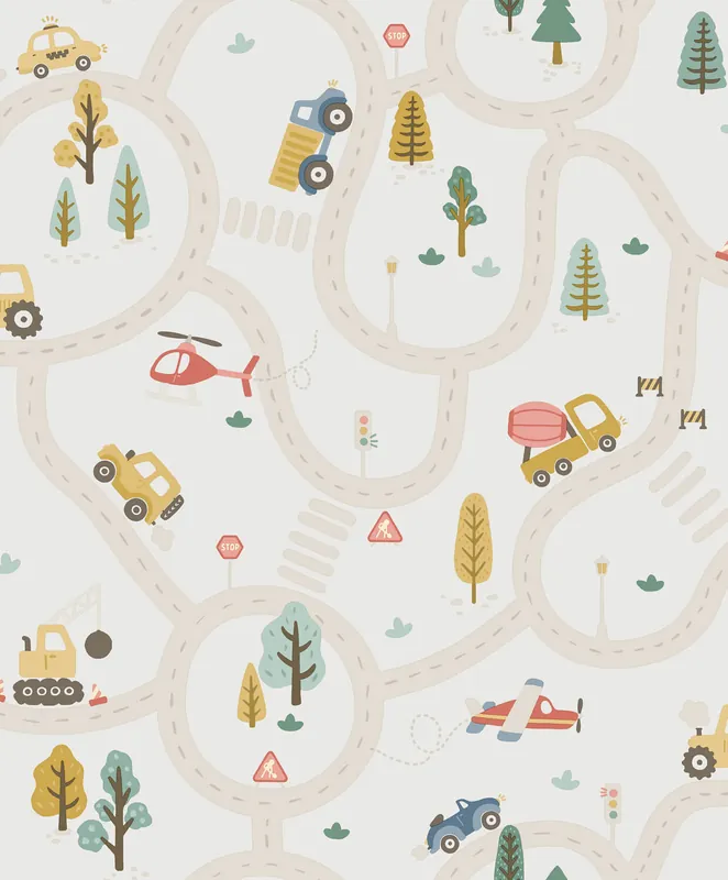 Holden Adventure Awaits - 14080 - Roundabout Road Cream/Multi Laatste Kans