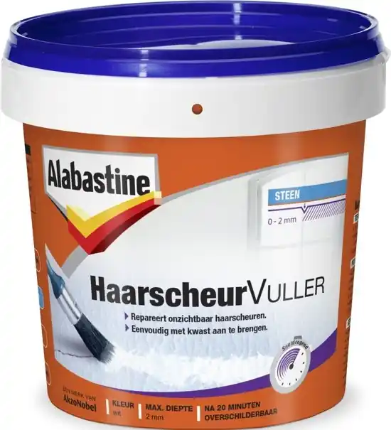 Alabastine Haarscheuren Vuller - 250 ml Gereduceerde Prijs
