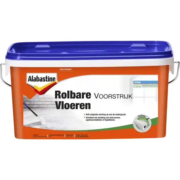 Favoriet Alabastine Rolbare Voorstrijk Vloeren - 2,5 liter