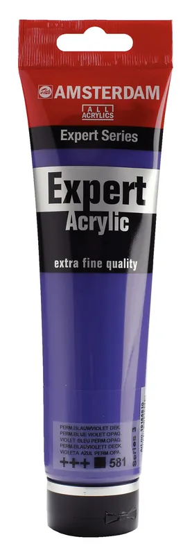 Royal Talens Amsterdam Expert Series Acrylverf Tube 150 ml - Permanentblauwviolet Dekkend 581 Meest Verkocht