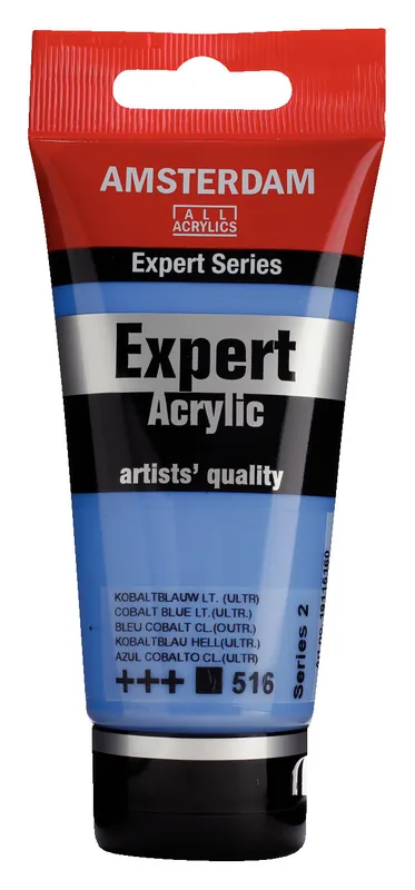 Royal Talens Amsterdam Expert Series Acrylverf Tube 75 ml - Kobaltblauw Licht (Ultramarijn) 516 Beste Prijs