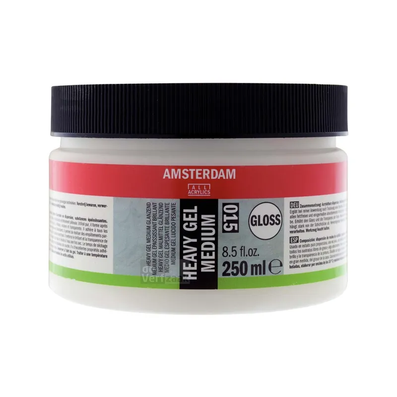Gecertificeerd Amsterdam Heavy Gel Medium Glanzend Pot 250 ml