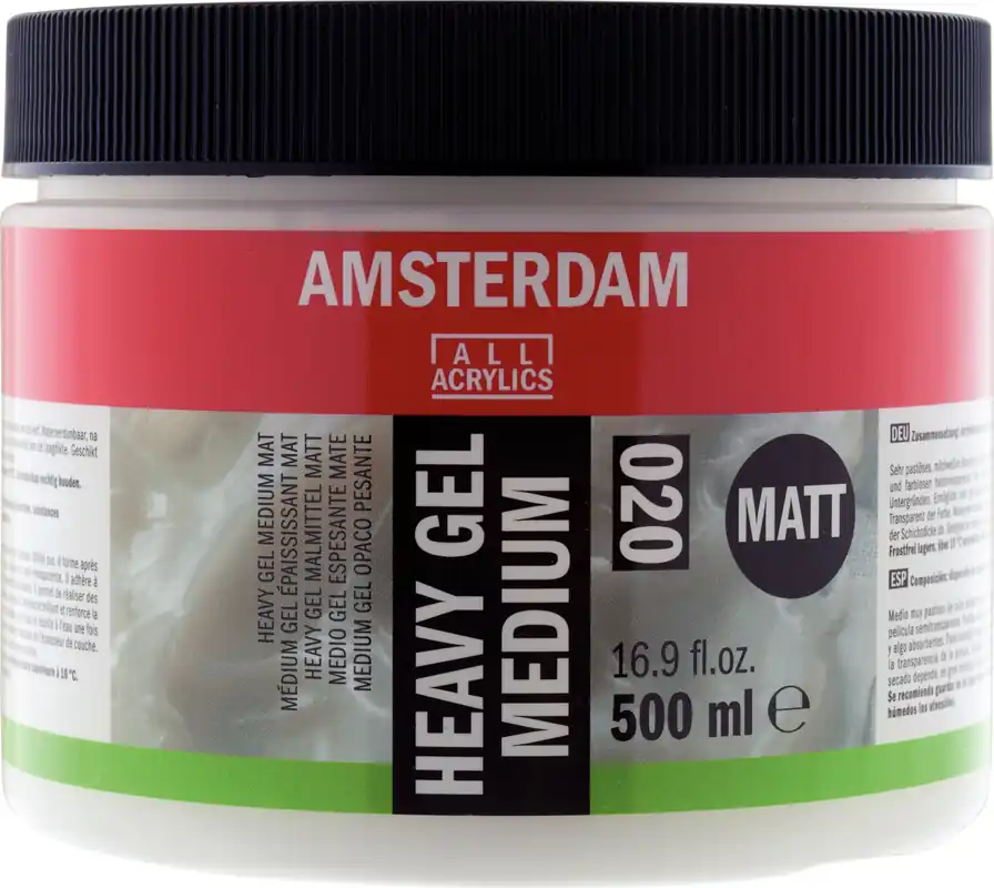 Royal Talens Amsterdam Heavy gel medium mat 020 - 500 ml Speciale Aanbieding