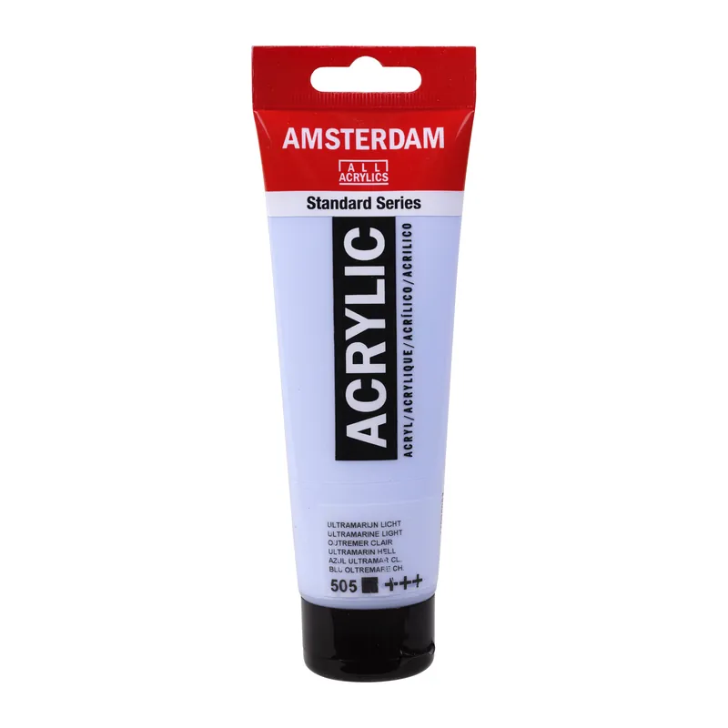 Royal Talens Amsterdam Standard Series Acrylverf Tube 120 ml - Ultramarijn Licht 505 Bestseller