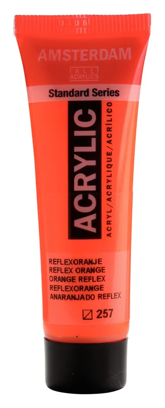 Nieuw Royal Talens Amsterdam Standard Series Acrylverf Tube 20 ml - Reflexoranje 257