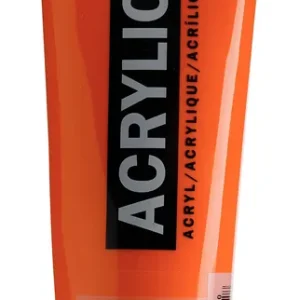 Royal Talens Amsterdam Standard Series Acrylverf Tube 250 ml - Azo-Oranje 276 Beperkte Voorraad