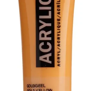 Aanbieding Royal Talens Amsterdam Standard Series Acrylverf Tube 20 ml - Goudgeel 253