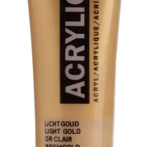 Royal Talens Amsterdam Standard Series Acrylverf Tube 20 ml - Lichtgoud 802 Beste Prijs
