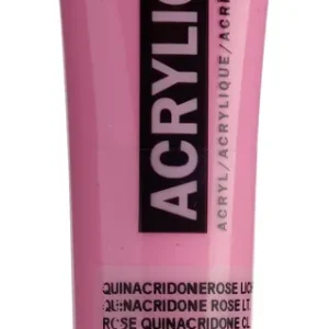 Royal Talens Amsterdam Standard Series Acrylverf Tube 20 ml - Quinacridoneroze Licht 385 Beperkt Aanbod