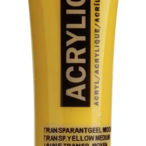 Hete Deal Royal Talens Amsterdam Standard Series Acrylverf Tube 20 ml - Transparantgeel Middel 272