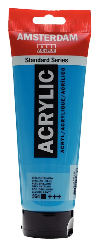 Royal Talens Amsterdam Standard Series Acrylverf Tube 250 ml - Briljantblauw 564 Populair