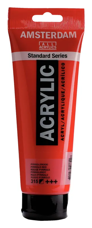 Royal Talens Amsterdam Standard Series Acrylverf Tube 250 ml - Pyrrolerood 315 Beste Prijs