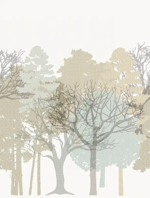Decoprint Antibes Fotobehang abstracte bomen - AND28290 Tijdelijk Beschikbaar