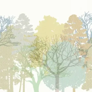 Decoprint Antibes Fotobehang abstracte bomen - AND28291 Rechtstreeks Van De Fabrikant