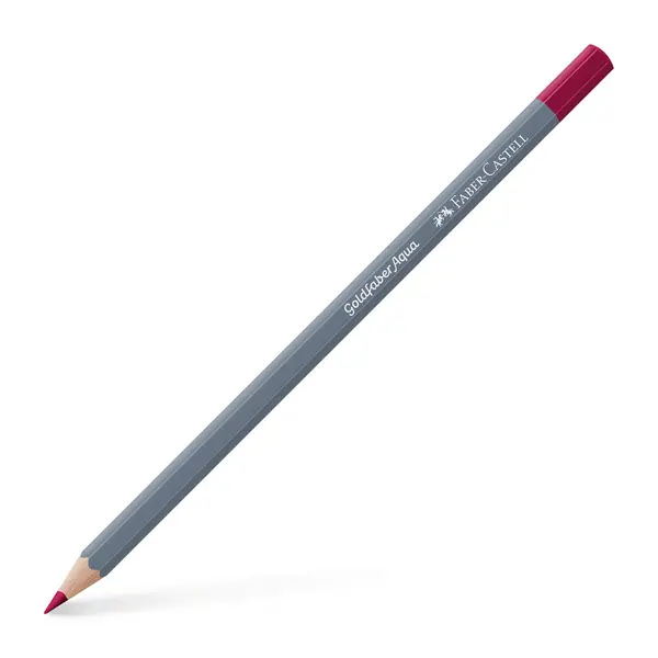 Goedkoop Faber Castell Aquarelkleurpotlood Goldfaber - 126 permanent karmijn