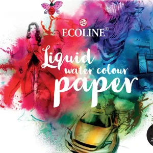 Must-Have Ecoline Aquarelpapierblok - 24 x 32 cm - 290 g/m² - 12 vellen