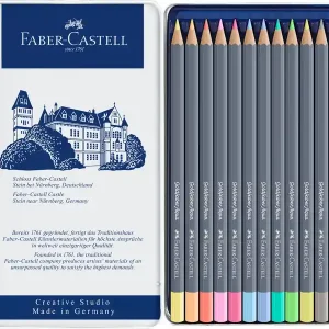 Koopje Faber Castell Aquarelpotlood Goldfaber blik - Pastel Creative Studio