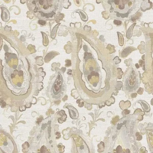 Cristiana Masi Arche Behang met organische paisley print - 39011 Speciale Aanbieding