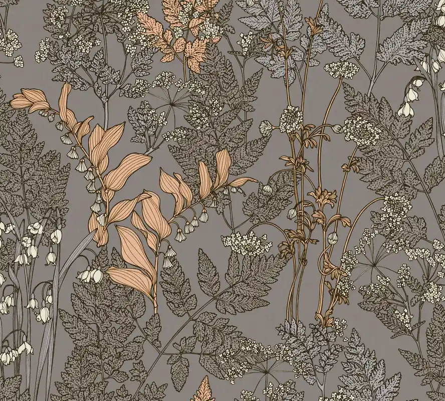 Exclusieve Aanbieding Architects Paper Floral Impression - Grijs - Bloemrijk - 377519