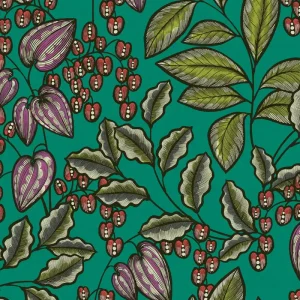 Architects Paper Floral Impression - Groen - Bloemrijk - 377547 Fabrieksprijs